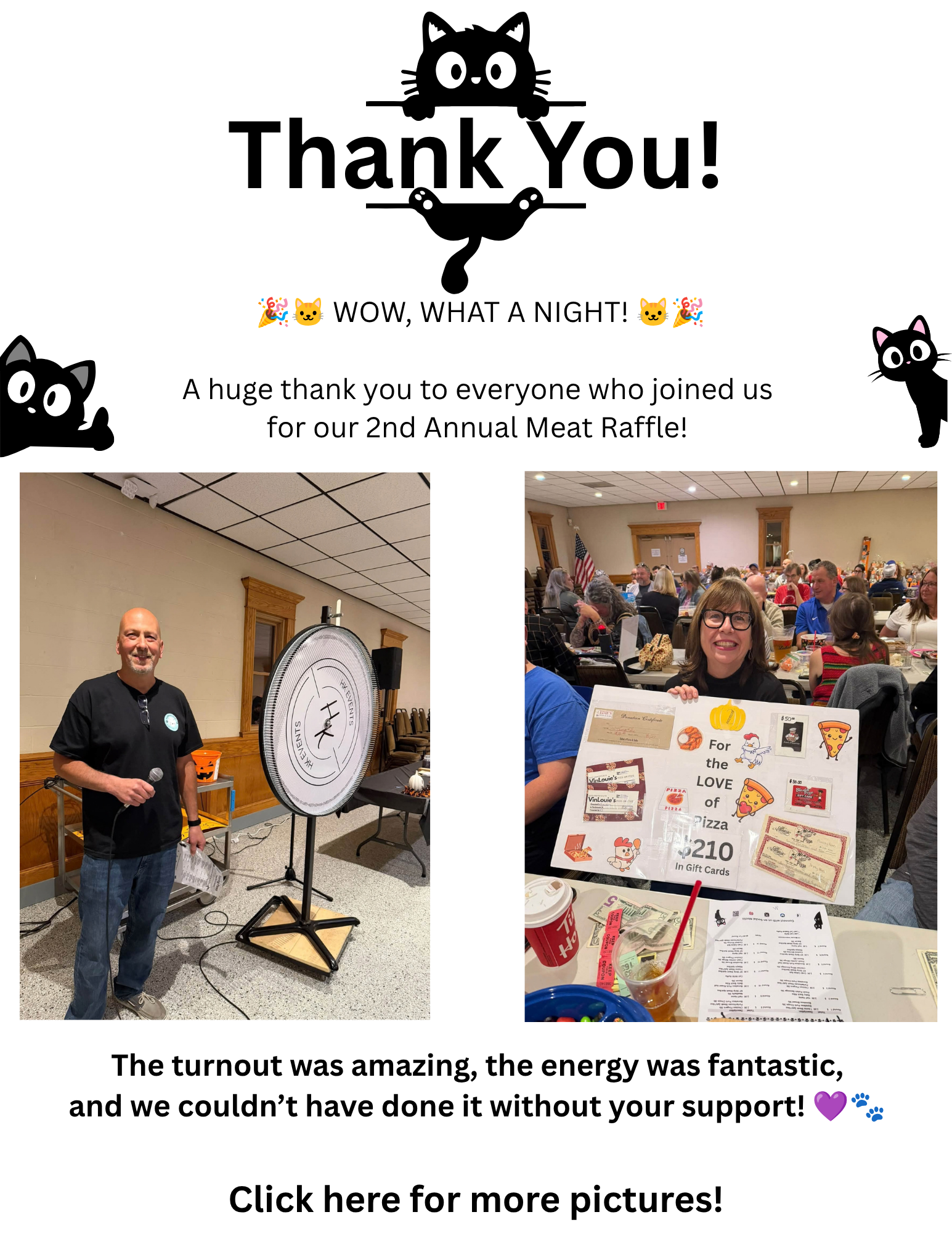 Meat Raffle 2026 Thank you
